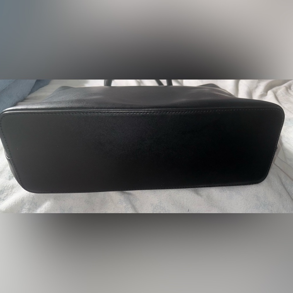 Kate Spade Black leather tote with wallet - Picture 3 of 7